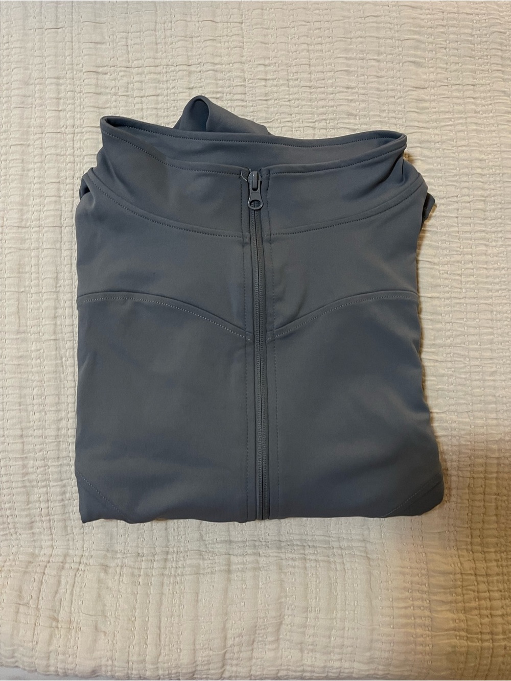 Dark Gray Zip-Up Active Jacket
